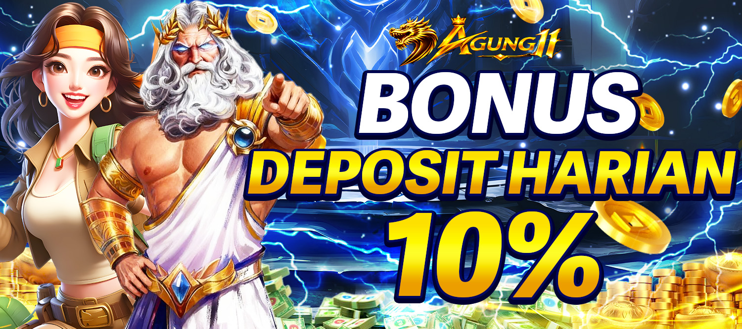 BONUS DEPOSIT HARIAN 10%